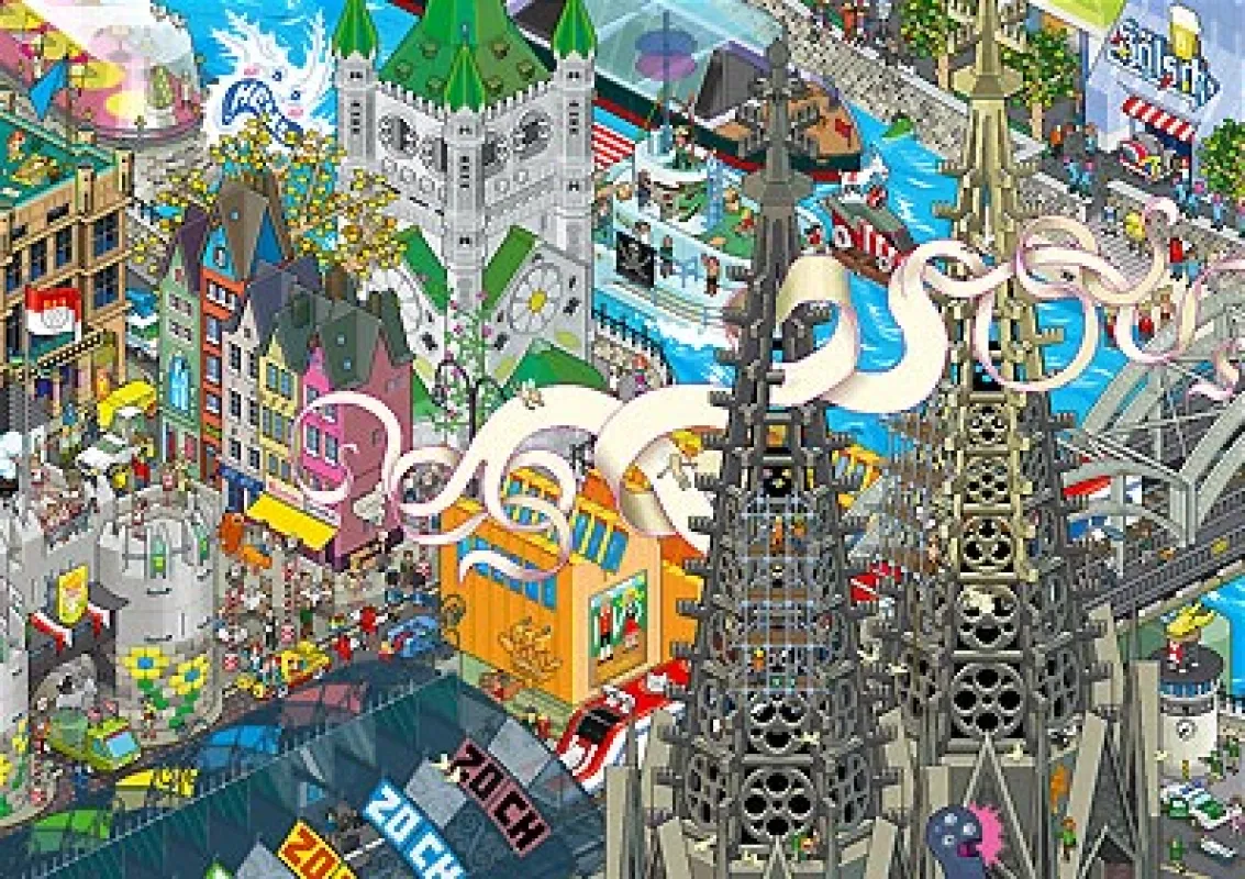 Köln in über 1 Million Pixel