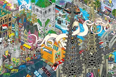 MSH&More und Eboy launchen Köln mit über 1 Million Pixel Bild: MSH&More und Eboy launchen Köln mit über 1 Million Pixel