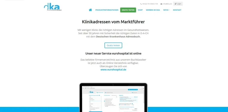 Bild: 60 Jahre dka - Marktführer im Adressmarketing auf dem Gesundheitssektor feiert Jubiläum