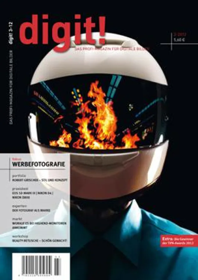 Fotofachzeitschrift digit! 3-2012 mit Schwerpunktthema Werbefotografie