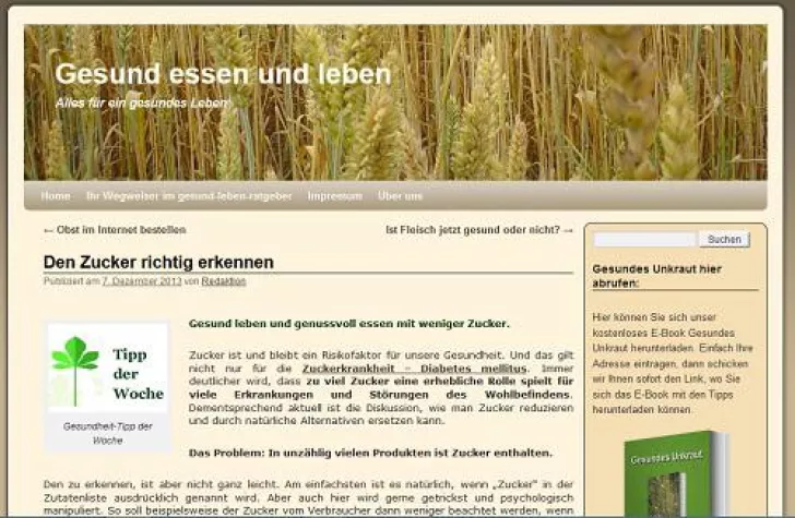 Bild: So gefährlich ist Zucker