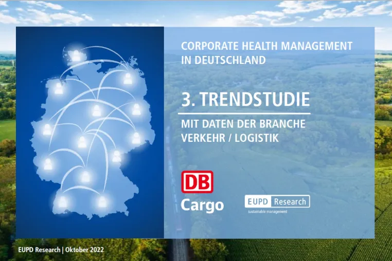 DB Cargo AG und EUPD Research präsentieren Branchenstudie zum Corporate Health Management Bild: DB Cargo AG und EUPD Research präsentieren Branchenstudie zum Corporate Health Management