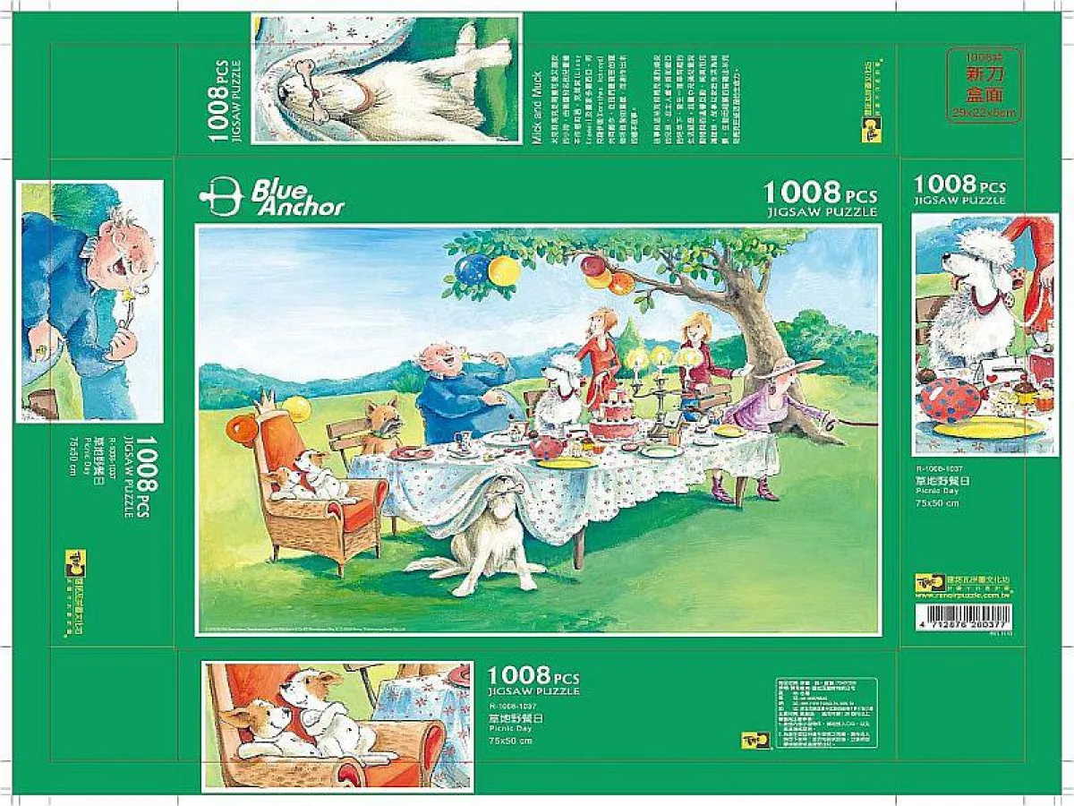 So sehen Mick und Muck in Taiwan und China aus.