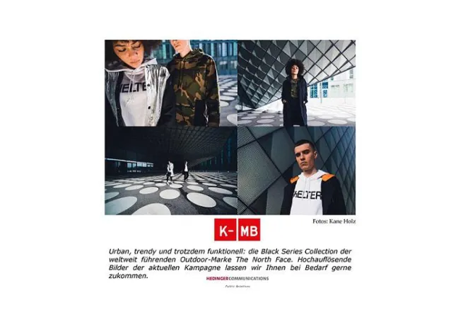 Bild: K-MB gewinnt The North Face Lifestyle-Etat für neue Linie der weltweit führenden Outdoor-Marke