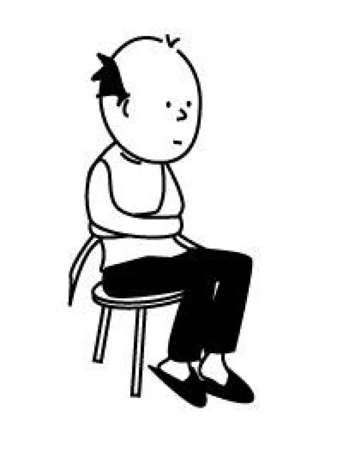 Engelbert leidet an Schizophrenie