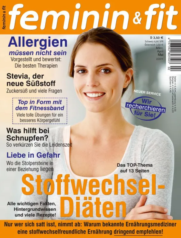Jetzt im Handel: Die neue feminin & fit