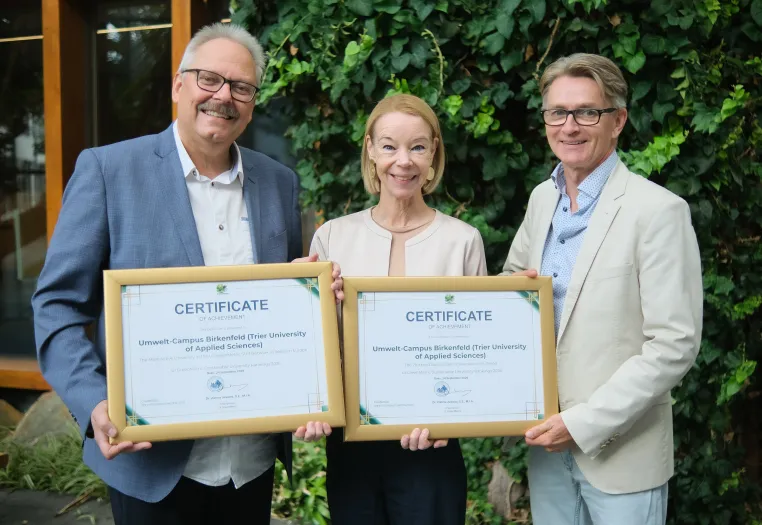 Sensationeller Erfolg für den Umwelt-Campus Birkenfeld: Platz 2 weltweit im UI GreenMetric-Ranking 2026 Bild: Sensationeller Erfolg für den Umwelt-Campus Birkenfeld: Platz 2 weltweit im UI GreenMetric-Ranking 2026