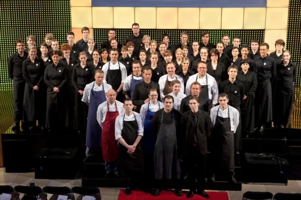 Bild: Der Blaue Hummer bewirtet 1.000 Gäste der 4. Hamburger Sportgala 2009