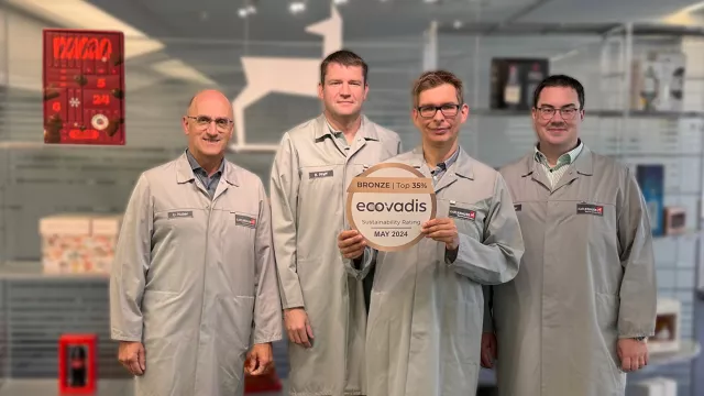 Bild: Erfolgreiches Nachhaltigkeitsranking für Verpackungsexperten: Karl Knauer erhält EcoVadis-Bronzemedaille