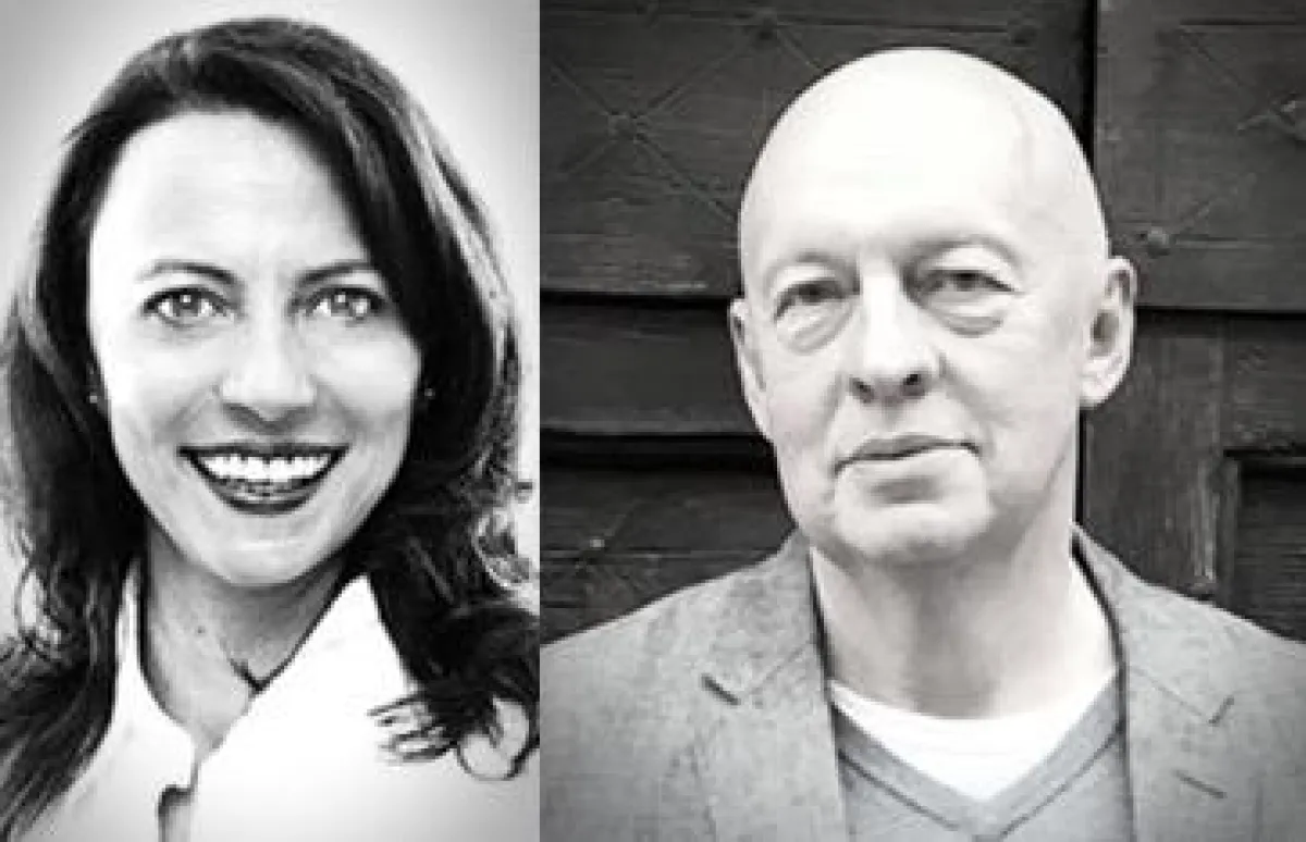 Christina Bugl, Head of International Marketing & PR; Chris Wortley, Director Sales Airports