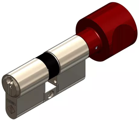Bild: Schutz für öffentliche Gebäude: Sicherheits-Knaufzylinder von ABUS Pfaffenhain mit „Anti-Amok-Funktion“
