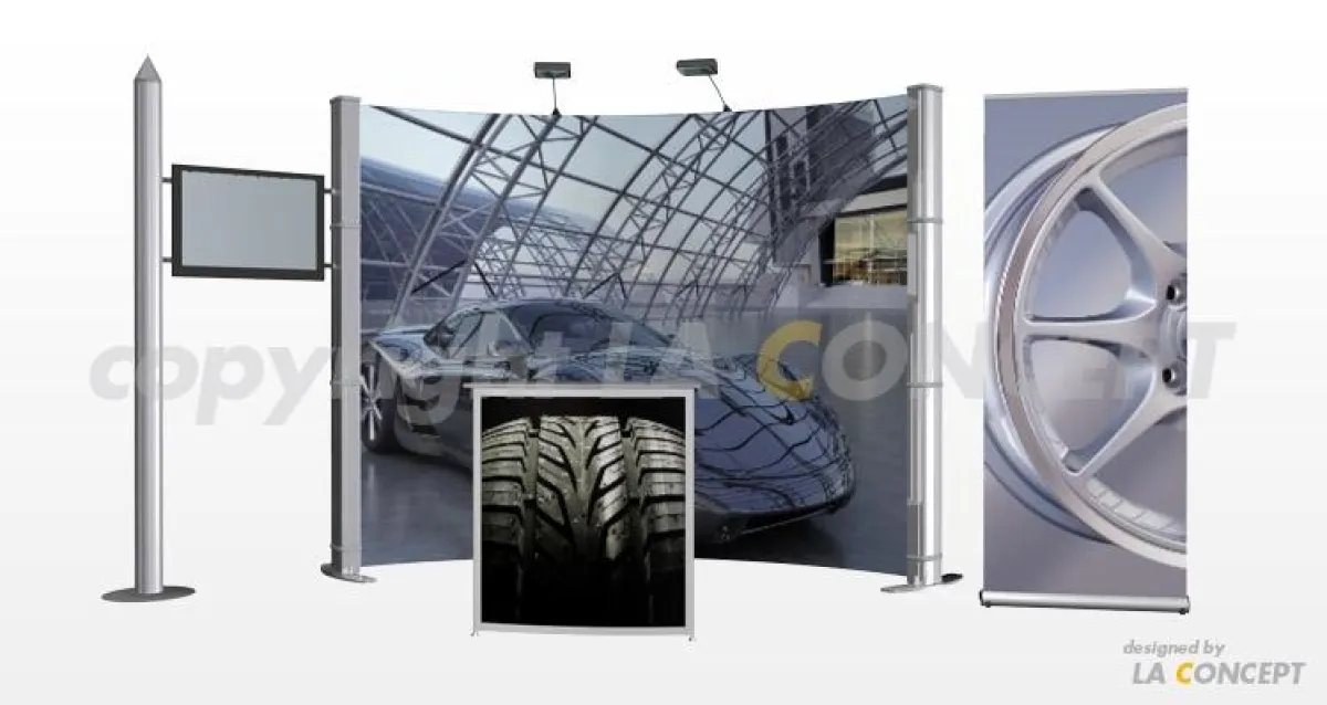 Digitaler Faltdisplay von LA CONCEPT