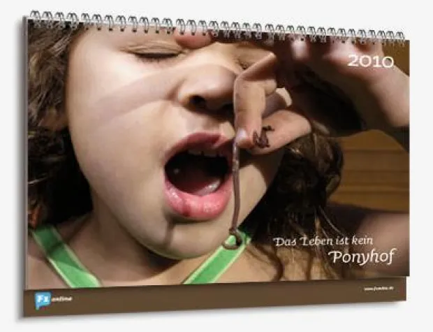 Bild: Die Bildagentur F1online präsentiert einen ungewöhnlichen XXL-Kalender