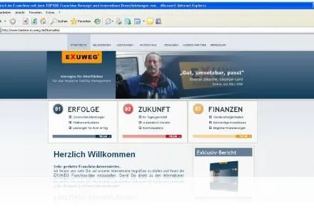 Bild: Neues Layout und neue Fakten auf der Karriere – Seite für alle Franchise-Interessenten - „Eyecatcher“