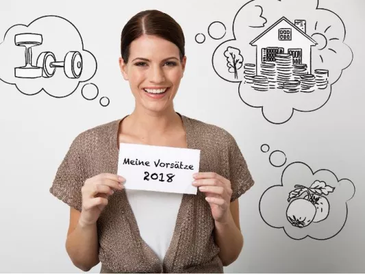 Bild: Auf ein Neues! Sparen als guter Vorsatz