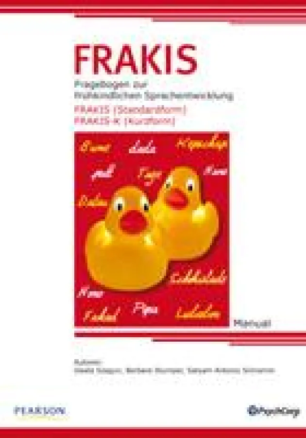 Fragebogen zur frühkindlichen Sprachentwicklung (FRAKIS)