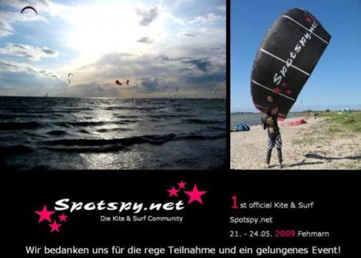 Erstes offizielles Kite & Surf Spotspy.net Treffen auf Fehmarn