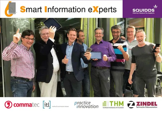 Bild: TechComm App und die SIX