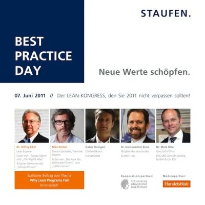 Bild: Best Practice Day 2011: Neue Werte schöpfen