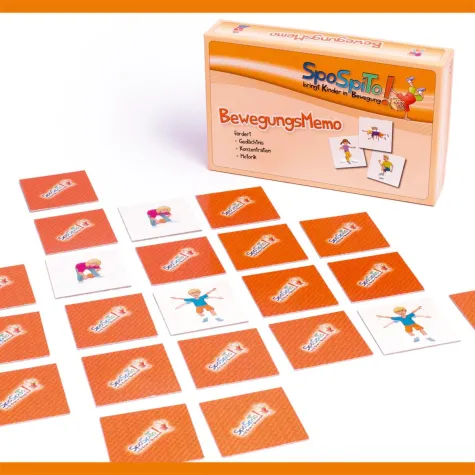 Bild: SpoSpiTo-BewegungsMemo: Spielspaß für alle Kinder