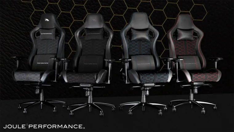 Bild: Premium Gaming Stühle von Joule Performance