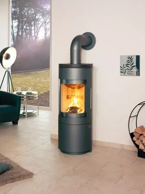 Bild: Kaminofen Hark 110 – Eine runde Sache