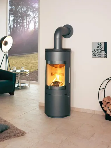 Kaminofen Hark 110 – Eine runde Sache Bild: Kaminofen Hark 110 – Eine runde Sache
