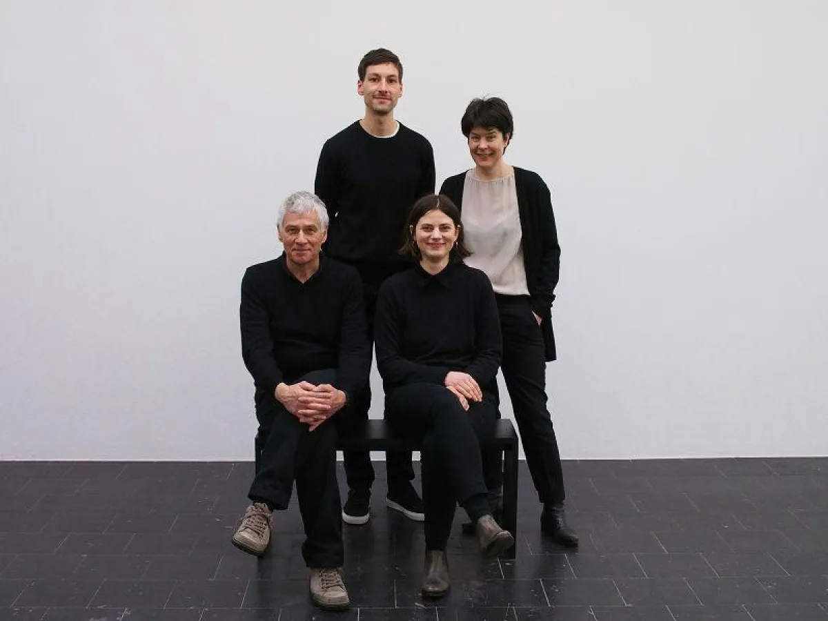 Team Temporary Gallery (re-li): Hartwig Schwarz, Baptist Ohrtmann, Sophie Schatten, Regina Barunke