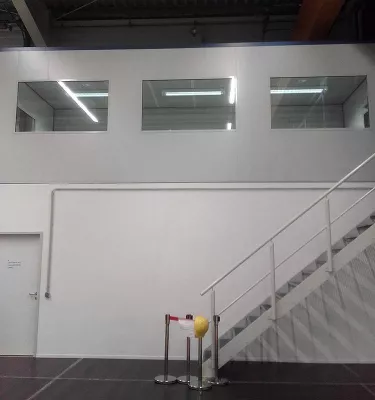 Bild: Produktionsbüro für die Firma Cellon in Luxemburg