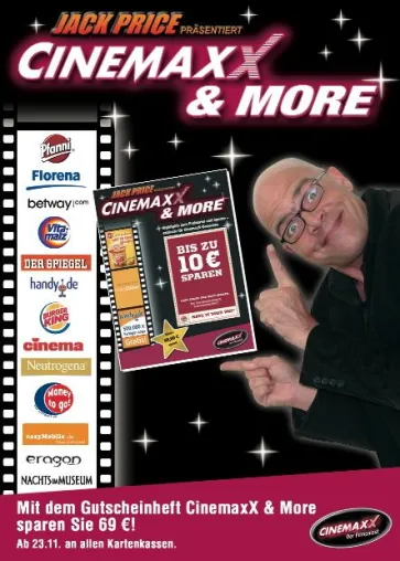 CinemaxX & More: Kinowerbung für Jugendliche zum Anfassen Bild: CinemaxX & More: Kinowerbung für Jugendliche zum Anfassen