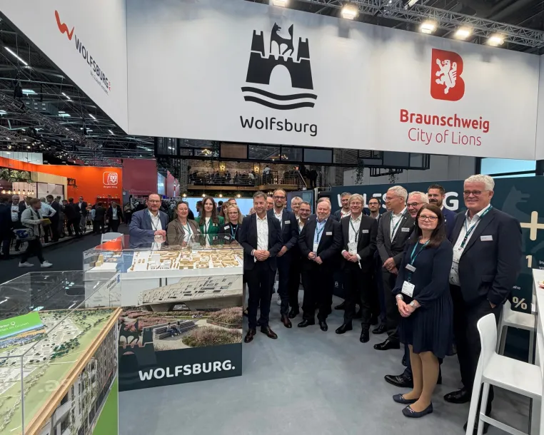 Wolfsburg auf der EXPO REAL 2026 Bild: Wolfsburg auf der EXPO REAL 2026