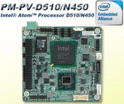 Bild: PM-PV-N4551 / D5251 – PC/104 SBC mit Intel ® Atom ™ N455/D525 Prozessor und DDR3-Unterstützung