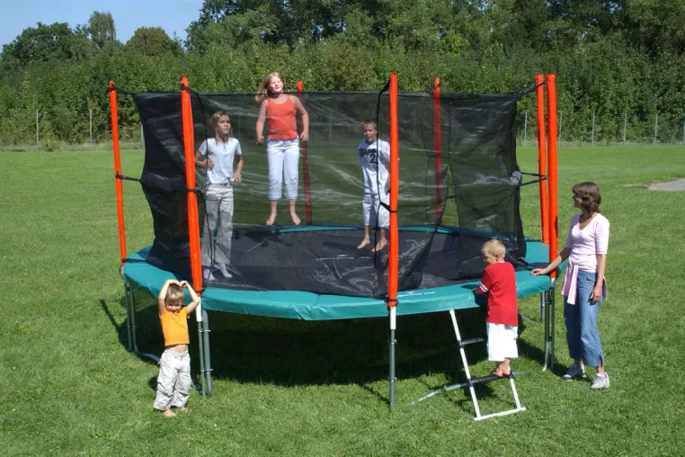 Bild: Spring doch - Das Trampolin als Gesundheitstrainer