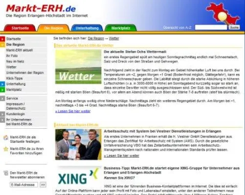 Bild: 10 Jahre Markt-ERH.de – Die Erfolgsgeschichte im lokalen Internet Erlangen-Höchstadts