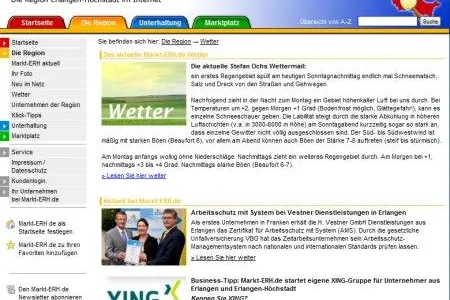 Bild: 10 Jahre Markt-ERH.de – Die Erfolgsgeschichte im lokalen Internet Erlangen-Höchstadts
