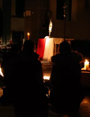 4. Nightfever-Abend in St. Lambertus Bild: 4. Nightfever-Abend in St. Lambertus
