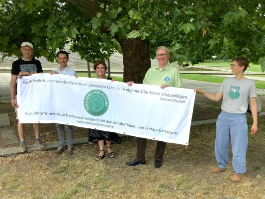 Bild: Parents- und Teachers For Future rufen zu mehr wissenschaftlicher Aufklärung über die Klimakrise auf