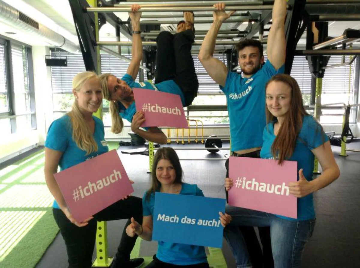 Unser Team vom POINT macht mit bei der Initiative Deutschland trainiert