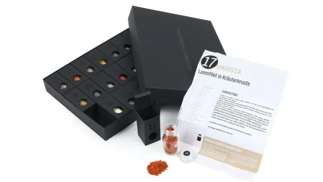 Bild: Der Egger Gewürz-Adventskalender für Gourmets neu im Red Dot Shop