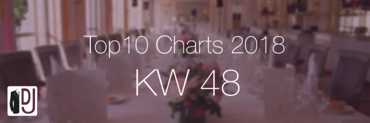Bild: Aktuelle Top Ten-Charts KW 48/2018