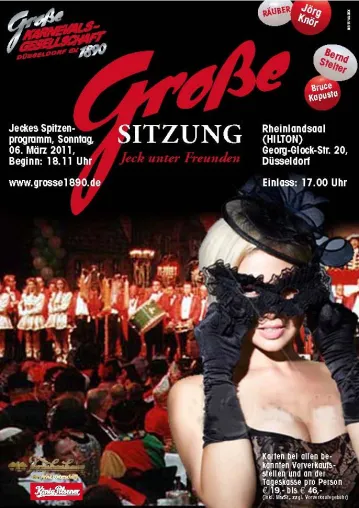 Bild: Große KG feiert 11 x 11 Jubiläumsjahr