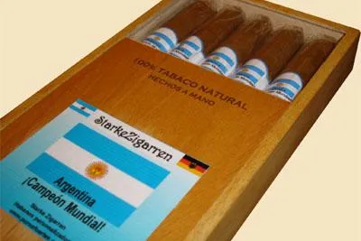 Bild: StarkeZigarren führt die "Weltmeisterschaftszigarre" in Argentinien ein