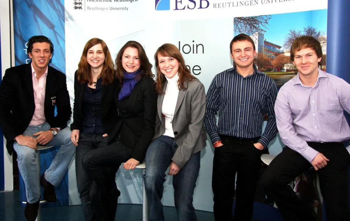 Die Teams (v.l.n.r.): Rodrigo Garcia Liebana, Marina Haug, Amanda Widmann, Giorgina Renken, Alexander Lock, Jeroen Van Loon