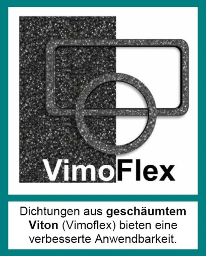 Bild: Neuartige geschäumte Viton-Dichtungen bieten verbesserte Anwendbarkeit