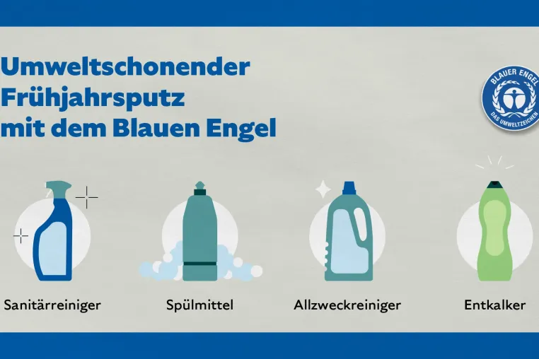 Sauber und nachhaltig durch den Frühjahrsputz Bild: Sauber und nachhaltig durch den Frühjahrsputz