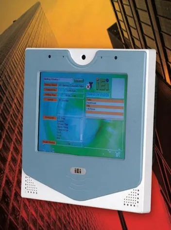 Bild: Panel-PC und Zugangsterminal