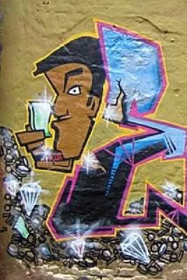 Bild: Dunkel draußen? Ab ins bunte 'Viertel': Stadtführung 'Graffiti - Kunst aus der Dse'