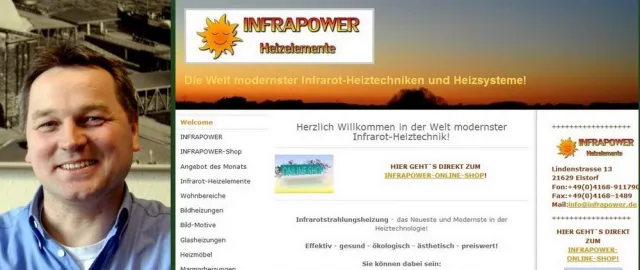 Bild: Infrarot-Heiztechniken und Heizsysteme – INFRAPOWER startet mit neuem Informationsportal