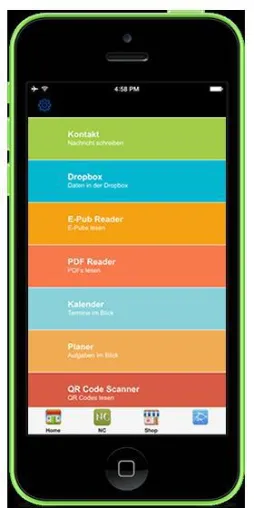 Bild: Nabenhauer Consulting stellt eigene App vor