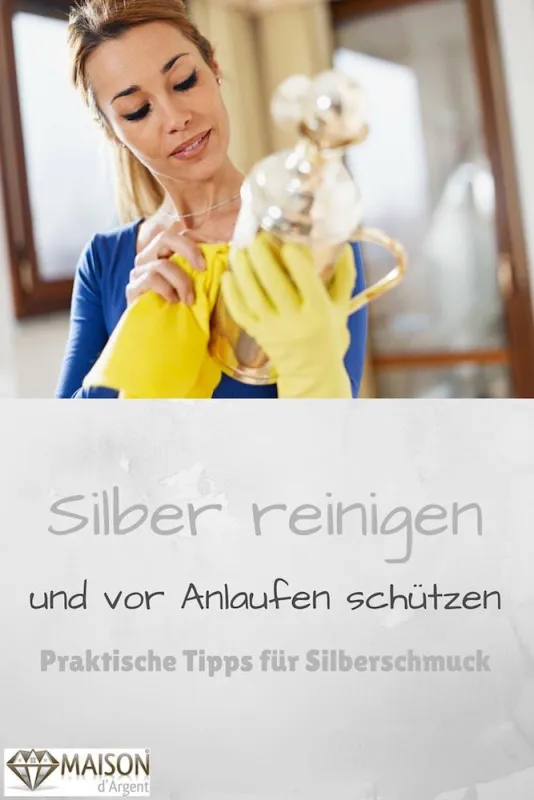 Grafik Silber reinigen